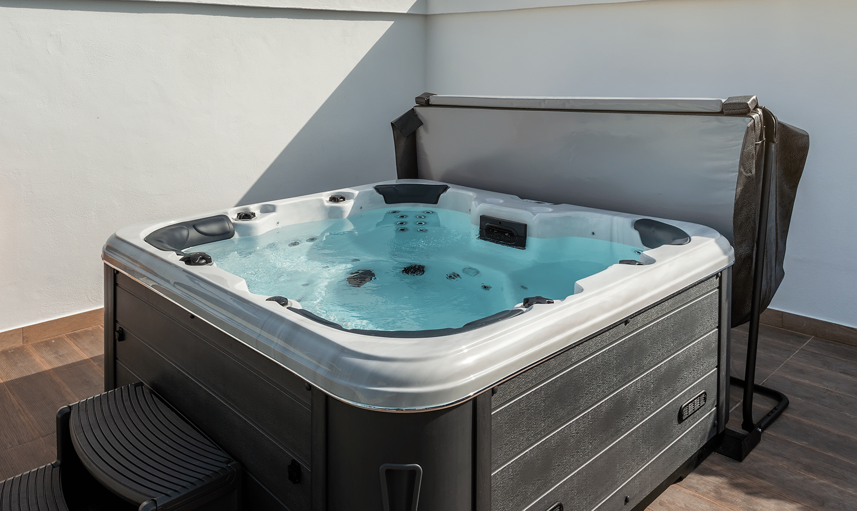 replace hot tub cover by spa tender park city