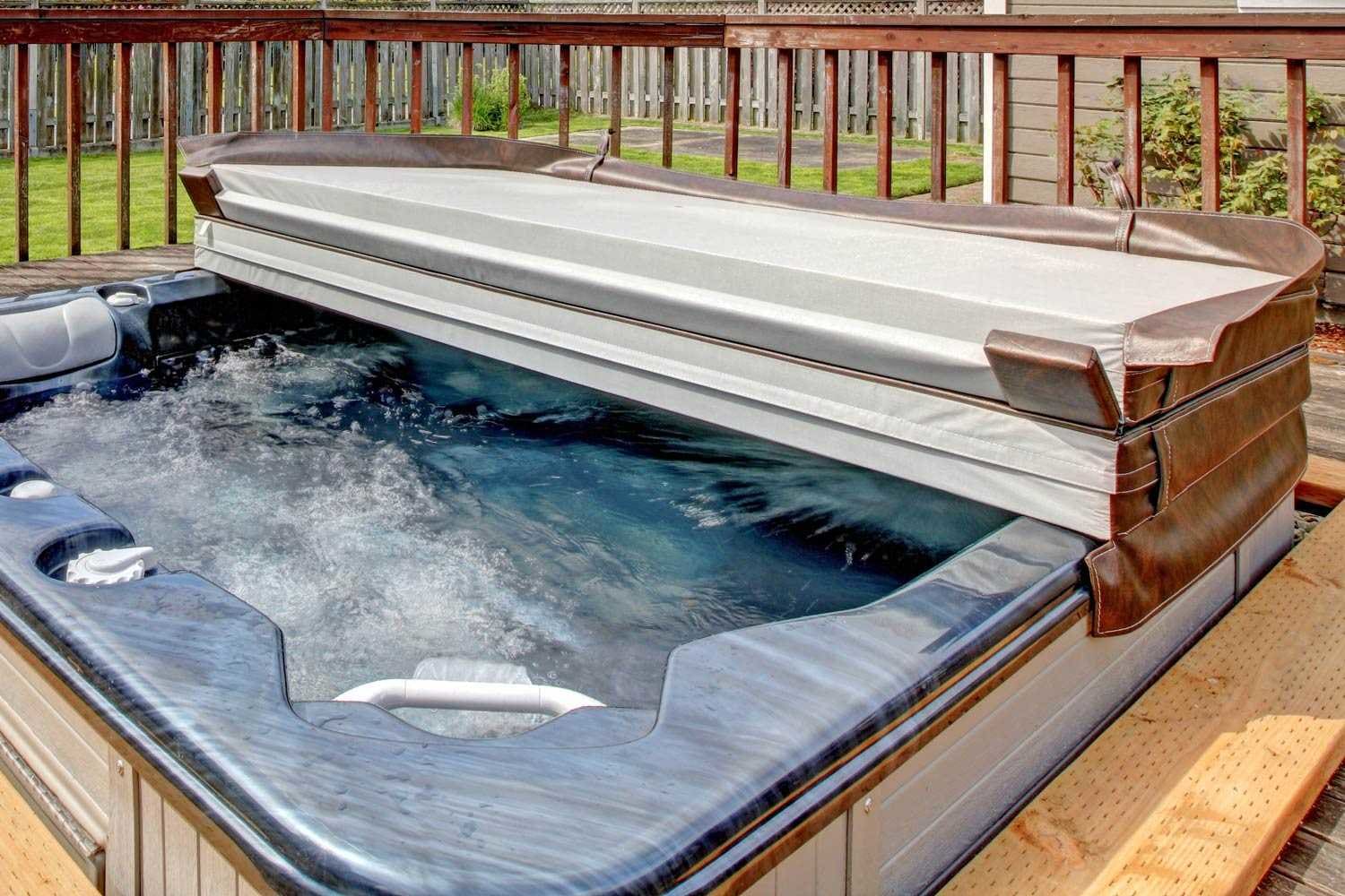 replace hot tub cover by spa tender park city